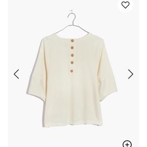 m a d e w e l l jacquard top organic cotton